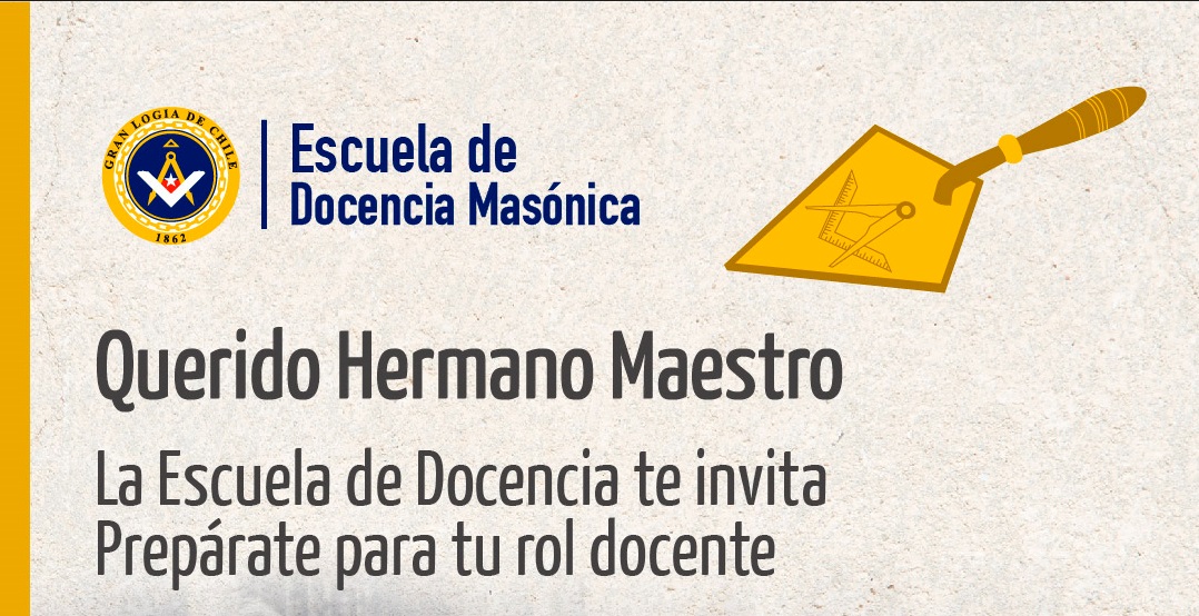 Flyer 1: Querido Hermano Maestro la Escuela de Docencia te invita